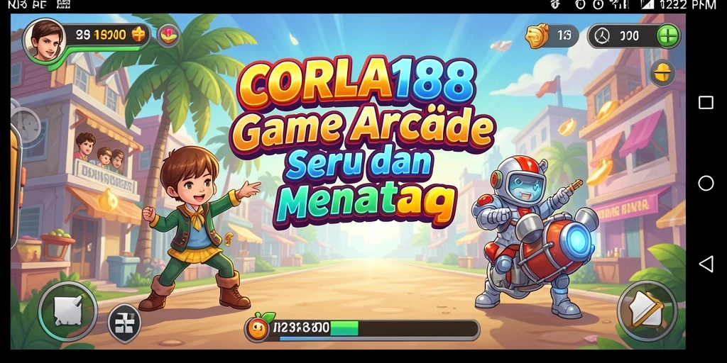 Tampilan gameplay menarik dari CORLA188 dengan tantangan seru.