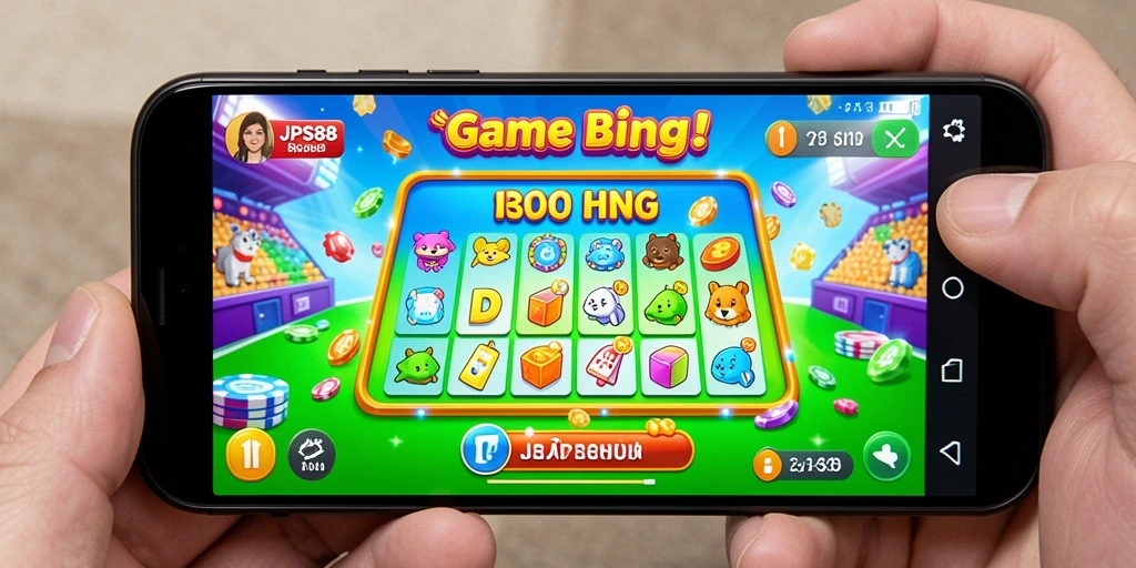 Tampilan gameplay Bingo yang menarik dan interaktif di JPS88.