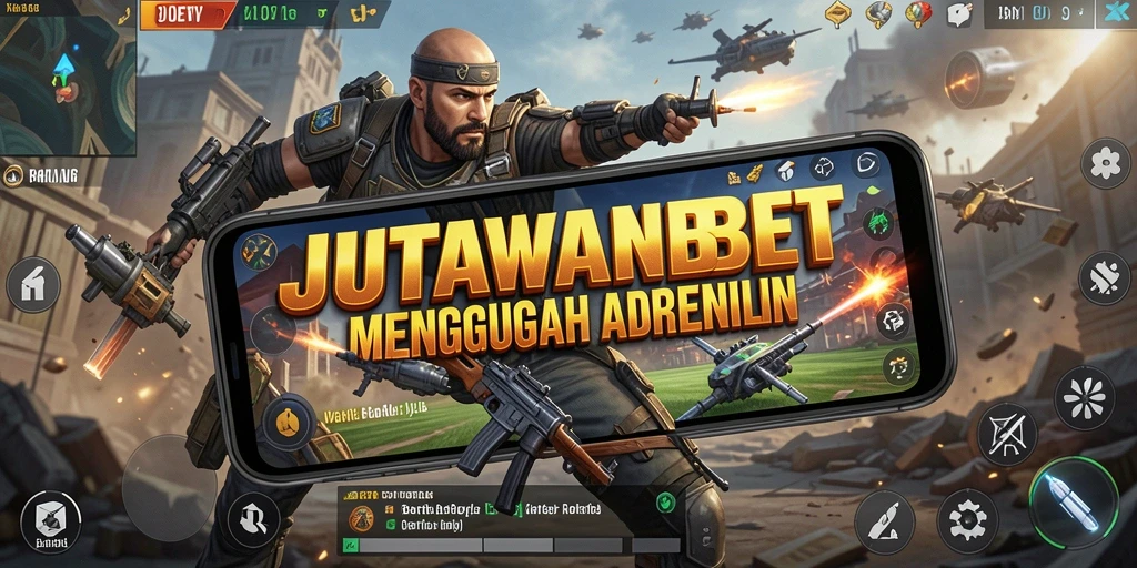 Tampilan gameplay JUTAWANBET yang intens dan mendebarkan.