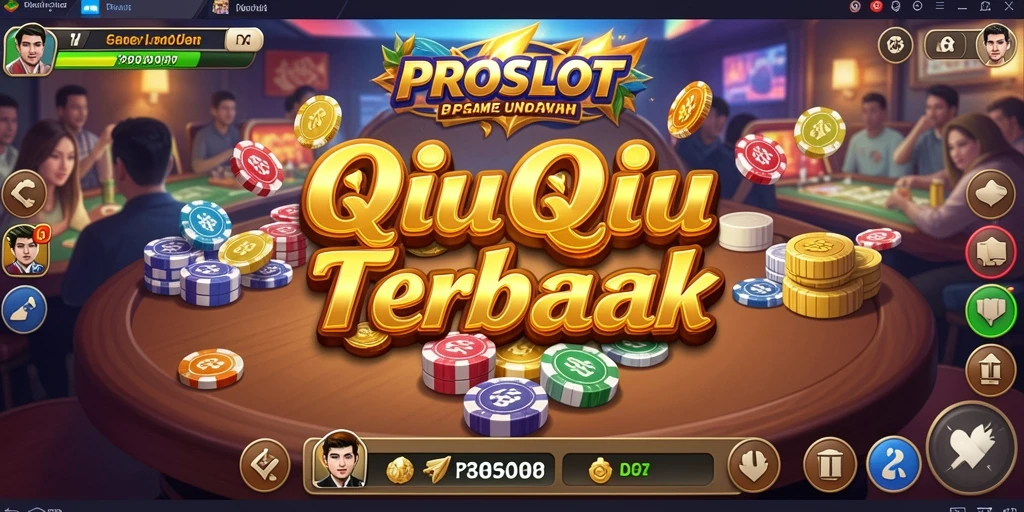 Screenshot gameplay QiuQiu yang seru dan menegangkan.