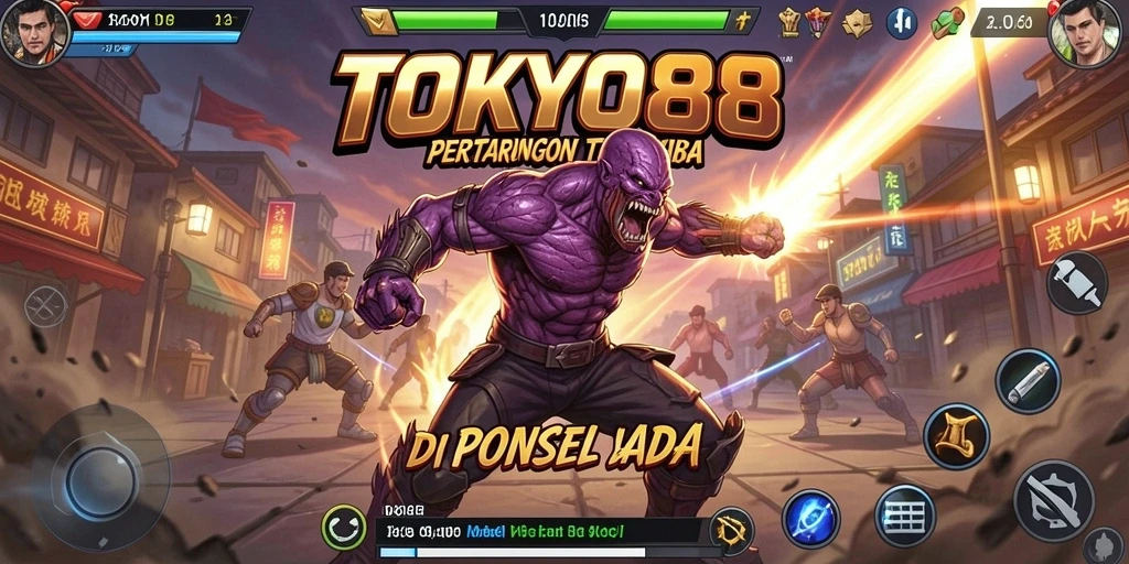 Screenshot TOKYO88 menampilkan pertarungan seru dengan aksi yang mendebarkan.